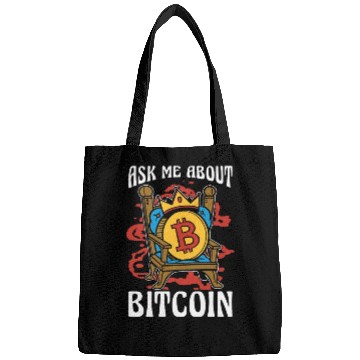 Discover Cryptocurrency Ask Me About Bitcoin Stock Market Bags