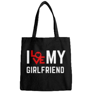 Discover I love my girlfriend Bags