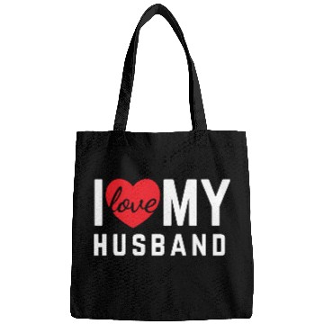 Discover I love My husband Bags