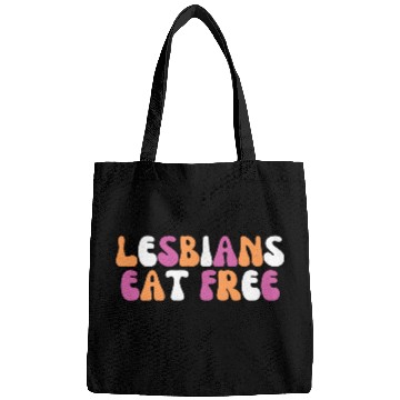 Discover Lesbians Eat Free Funny Lesbian Pride Month Gift Bags