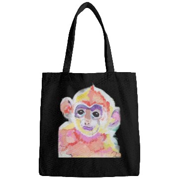 Discover Monkey Animati Painting Design Bags