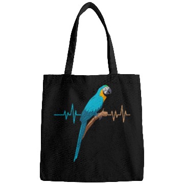 Discover Macaw Heart Beat Parrot Bird Parrots Macaws Bags