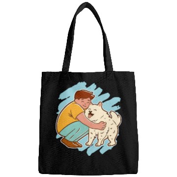 Discover Dog and Boy Happy Friends Bags
