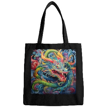 Discover dragon pattern circle pentel color 6 Bags