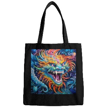 Discover dragon pattern circle pentel color 7 Bags