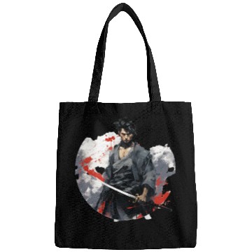 Discover Asian man samurai 4 Bags