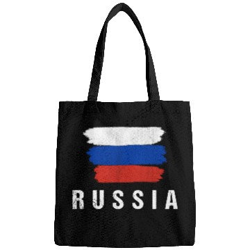 Discover Painted Russia Flag Russian Flag Fan Bags