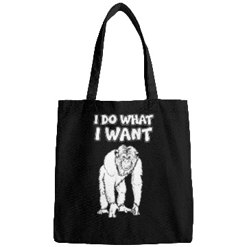 Discover I Do What I Want Monkey Bags