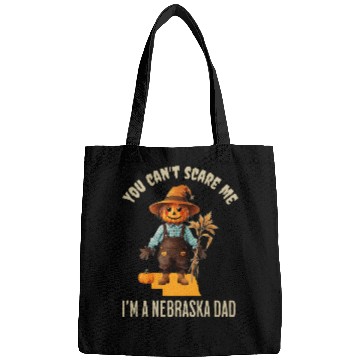 Discover I’m a Nebraska Dad Halloween Fall Autumn Bags