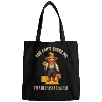 Discover I’m a Nebraska Teacher Halloween Fall Autumn Bags