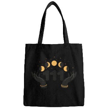 Discover Angel Numbers 111 Moon Cycle Hands Bags