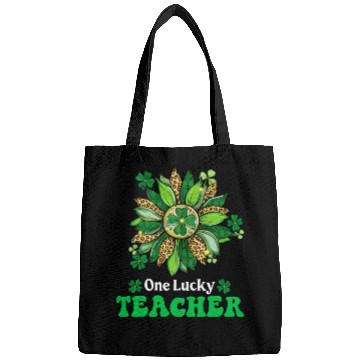 Discover One Lucky Teacher St Patrick s Day Sunflower Bags