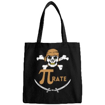 Discover Marh Pi Day Funny Pirate Funny Pi Day Bags