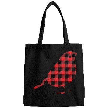 Discover Bird Buffalo Plaid Bags