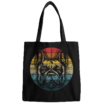 Discover French Bulldog Gift Frenchie Dog Lover Dogfather Bags