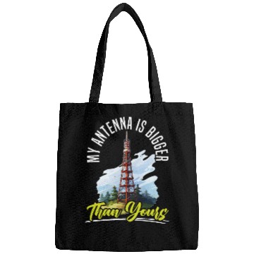 Discover Ham Radio Operator Morse Code Radioactivity Bags