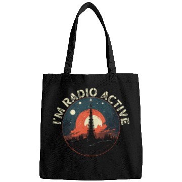 Discover Ham Radio Operator Morse Code Radioactivity Bags