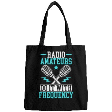 Discover Ham Radio Operator Morse Code Radioactivity Bags