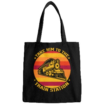Discover take him to the train station Bags