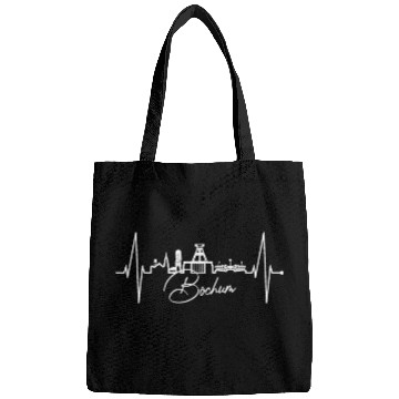 Discover Bochum Skyline Heartbeat Ruhrpott Germany Lover Bags