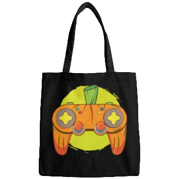 Discover Gamer Life Halloween Pumpkin Head Video Game Bags