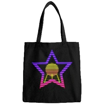Discover star neon vintage retro style 90s. Bags