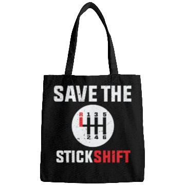 Discover save the stick Stick Shift Car Lover Manual Driver Bags