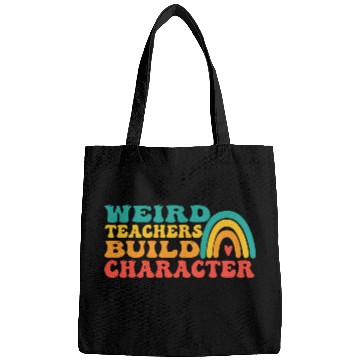 Discover groovy Weird Build Character teacher appreciation Bags