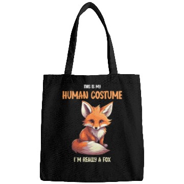 Discover Cute Fox Halloween Bags | This is My Human