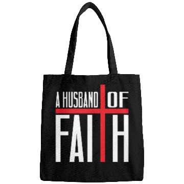 Discover Husband Of Faith Love Jesus Christian Christmas Bags