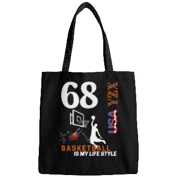Discover Basketball is my lifestyle Bags