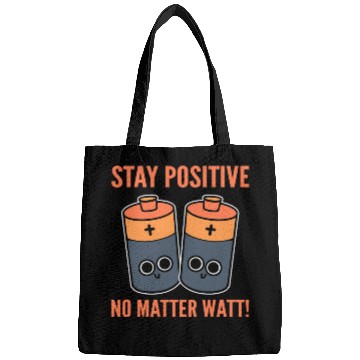 Discover Optimistic Sayings Lineman Bags
