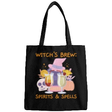 Discover Witch's Brew: Spirits & Spells Bartender Halloween Bags
