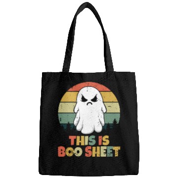 Discover Boo Retro Costume Ghost Halloween Bags