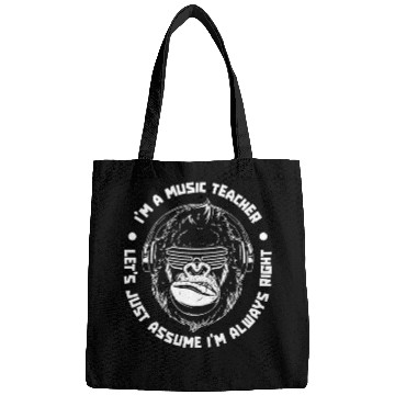 Discover Music Teacher Funny Bags