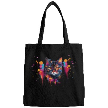 Discover Unique Cat Art Shorthair Cat Bags