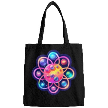 Discover Atom Physics Nerd Atomic Model Bags