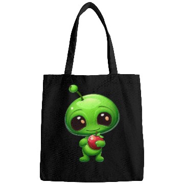 Discover Green Alien Apple: Unexpected Fusion Bags