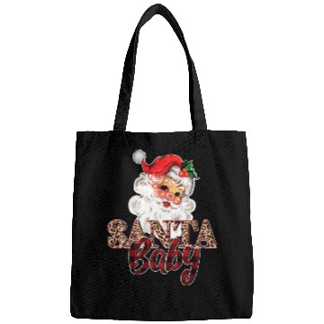 Discover vintage retro Santa ,leopard and buffalo pattern Bags