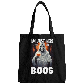 Discover Just Here For The Boos Scary Skeleton Bags