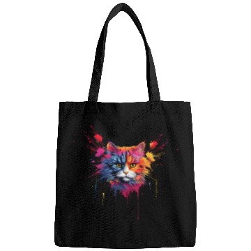Discover Color Explosion Persian Cat Bags