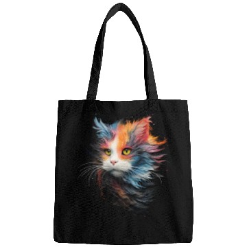 Discover Persian Cat Masterful Animal Painting Bags