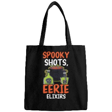 Discover Spooky Shots Eerie Elixirs Bartender Halloween Bags