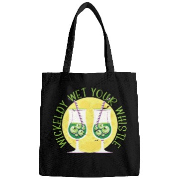 Discover Wickedly Wet Your Whistle Bartender Halloween Bags