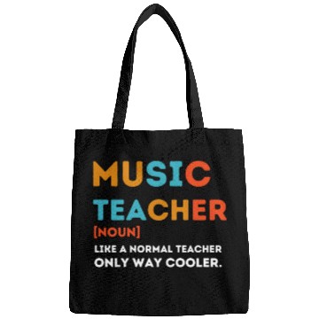 Discover Music Teacher Like a Normal Teacher Only Way Coole Bags