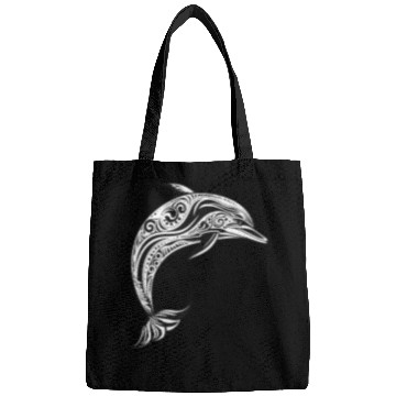 Discover Dolphin maori design Bags