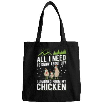 Discover Chickens Chicken Farm Farmer Bags
