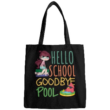 Discover Hello School Goodbye Pool Party, Back To School Bags