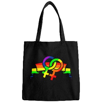 Discover Gender lesbians in rainbow colors Bags