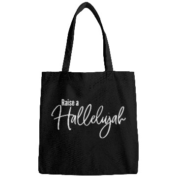 Discover Raise A Hallelujah Religious Praise God Christian Bags